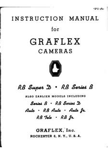 Graflex Graflex manual. Camera Instructions.